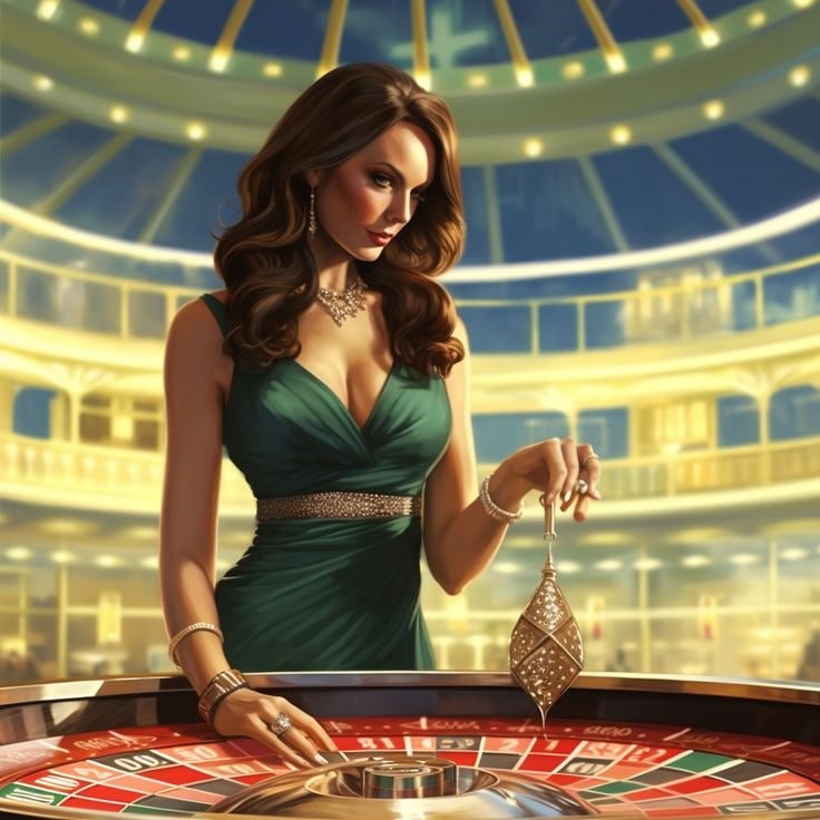 Pemenang di live casino merayakan sukses taruhan blackjack online